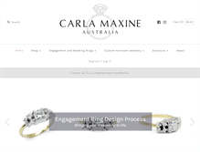 Tablet Screenshot of carlamaxine.com